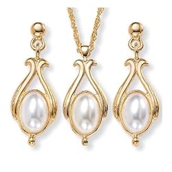 2-Piece Sim. Pearl Set