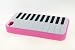 Apple iPhone 4 / 4S Skin Case Cover for Pink Piano Style
