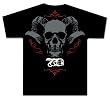 SEVENDUST - Skull Horns - Black T-shirt