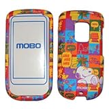 Peanuts Shield Protector Case for HTC DROID Eris, Snoopy w/ Color Squares