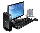 Acer Aspire L3600, Intel Pentium E2140 Dual Core, 1.6GHz 1MB, 160GB SATA, 2 x 512MB SODIMM, DVD RW  SLOT-IN,Intel® Graphics Media Accelerator 3100 up to 243MB, Vista Home Premium & Entertainment Pack, Speakers Prestige Line, Multimedia Keyboard and Optical, P193W Piano Black Monitor