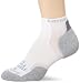 Thorlo Unisex Experia CoolMax Mini Crew Sock, White/White, Medium