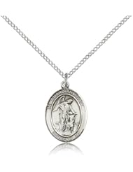 Sterling Silver Guardian Angel Pendant