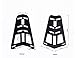 Kings Brand Furniture Headboard / Footboard Bed Brackets, Set of 2