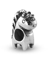 CleverEves Sterling Silver Pony Charm