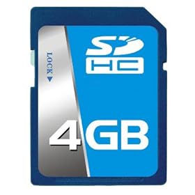 4GB SD HC Flash Memory