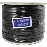 RG-59/U Type siamese coax plus one pair 18 AWG stranded 1000ft
