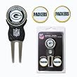 Team Golf 31045 Green Bay Packers Divot Tool Pack with Signature tool