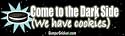 Come to the dark side, we have cookies - funny bumper stickers (Medium 10x2.8 in.)