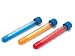 PLASTIC TEST TUBES W/ CAPS 12/PK