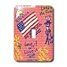 Londons Times Famous People Places Books Cartoons - American Graffiti - Light Switch Covers - single toggle switch