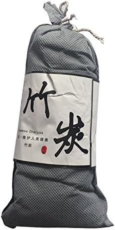 LWDAUTO 2 Pack the Home/ Car in Addition to Taste Natural Auto Air Purifying Bamboo Charcoal Bags, Air Freshener - Removes Odors, Allergens and Harmful, Reusable and Non Toxic, 100 g(Random Color)