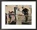 An Elderly Man Pumps Water from a Public Well in Kabul, Afghanistan, Friday, September 22, 2006 Framed Art Poster Print by Rodrigo Abd, 22x18