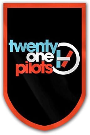 Melon Seeds Twenty One Pilots Vertical Double-Sided Shield Flag 23.63x37 Inch