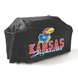 Mr. Bar-B-Q, Inc. 07752KSGD University of Kansas Grill Cover, Black
