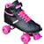 Odyssey Black/Pink Quad Roller Skates