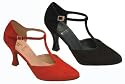 1039 Ladies' Sandal with a 3.0" Flared Heel