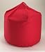 Bean Bag Extra Large Cotton Red