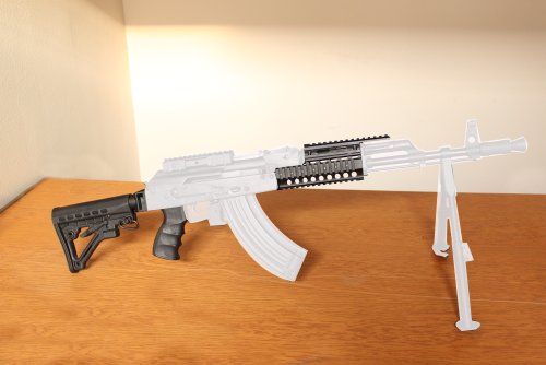AK47 Buttstock & Quad Rail Handquard & Pistol Grip Combo