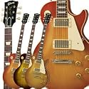 1958 Les Paul Plaintop VOS Electric Guitar (Iced Tea)  