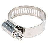 uxcell ホースクランプ　21-38mm　ウォーム駆動　ウォーターホース　ステンレススチール