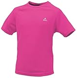 Dare2B Boardbreak Kids Short Sleeve Shirt - Pink - 9-10 Years