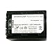 KINAMAX BTR-FH70-J-02 2400mAh NP-FH70 Replacement Battery for Sony DCR-SR300C, DCR-SR42, DCR-SR42A, DCR-SR62, DCR-SR65, DCR-SR82, DCR-SR82C, DCR-SR85