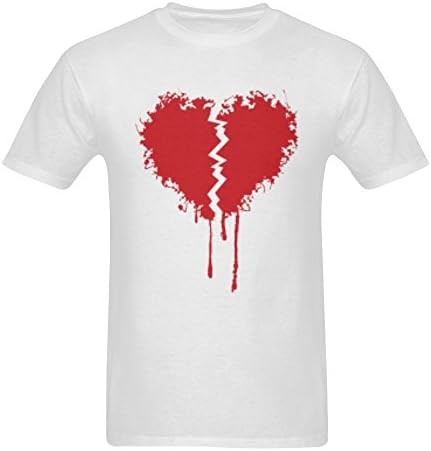 Scarlett uniform houses men's heart broken T-shirts