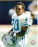 Barry Sanders Detroit Lions Smiling with Helmet Off 8x10 Photo