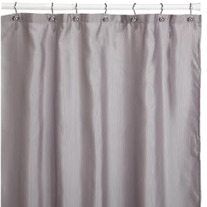 InterDesign Forma Ribbed Fabric Shower Curtain