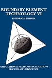 Boundary Element Technology VI (Boundary Element Technology)