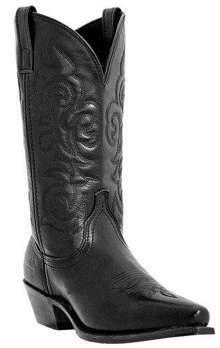 Laredo Women's Prairie Boot,Black Oily,7 B(M) US
