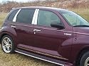 E&G Classics PT Cruiser 6-Piece Door Pillar Post Trim with PT Logo