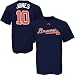 Chipper Jones Atlanta Braves Name and Number T-Shirt