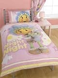 Fifi & The Flowertots "Night Night" Duvet Cover & Pillowcase Bedding Single Size Bed Set