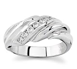 18k White Gold Diamond Ring (G/VS2, 1/3 ct. tw.)