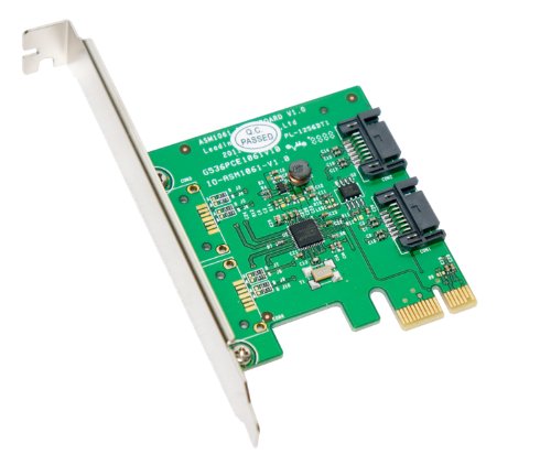 Syba 2 Port SATA III PCI-Express x1 Card (SY-PEX40039)