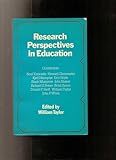 Research perspectives in education
