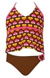 Surf Love Girls Two Piece Tankini Swimsuit - Plus Size Swimsuit Plus Size Swimsuit