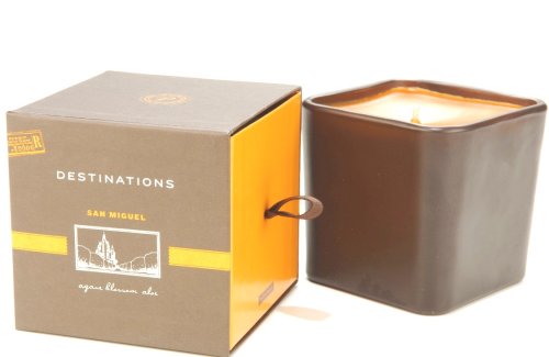 Paddywax Destinations 12-Ounce Poured Glass Candle, San Miguel by Paddywax