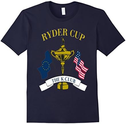 Men's  2016 Ryder Cup Tonal Distressed  T-shirt Mens Large Navy