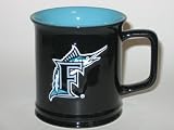 FLORIDA MARLINS 11 oz. Team Logo Sculpted COFFEE MUG
