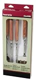 Char-Broil 4185363 Rosado 3-Piece Stainless-Steel Barbecue Tool Set
