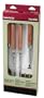 Char-Broil 4185363 Rosado 3-Piece Stainless-Steel Barbecue Tool Set