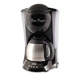 Black Programmable Carafe Coffeemaker, 9" x 8 12" x 14" (CCECC673T) Category: Coffee Makers and Urns