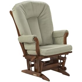 Dutailier Ultramotion Harvest Sleigh Multiposition and Recliner Glider Rocker