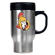 Ottawa Senators NHL Stainless Steel Travel Mug - Primary Logo Ottawa Senators NHL Stainless Steel Travel Mug - Primary Logo