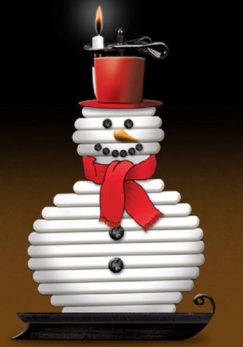 Candle by the Hour- 100 Hour Snowman Refill Candle