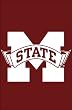 Mississippi State University Flag - Garden Size