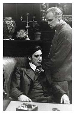 The Godfather Movie Poster Al Pacino Marlon Brando